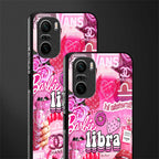 libra aesthetic collage glass case for mi 11x 5g image-2
