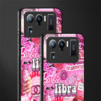 libra aesthetic collage glass case for mi 11 ultra 5g image-2