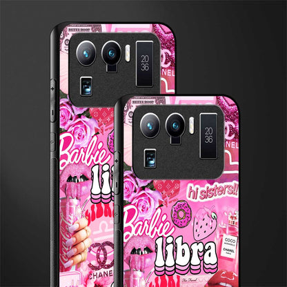 libra aesthetic collage glass case for mi 11 ultra 5g image-2