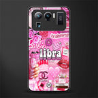 libra aesthetic collage glass case for mi 11 ultra 5g image