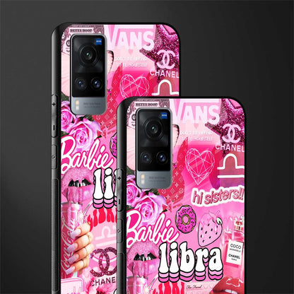 libra aesthetic collage glass case for vivo x60 image-2