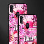 libra aesthetic collage glass case for samsung a11 image-2