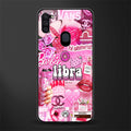 libra aesthetic collage glass case for samsung a11 image