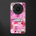 libra aesthetic collage back phone cover | glass case for realme 11 pro 5g