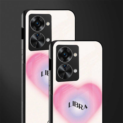 libra minimalistic glass case for phone case | glass case for oneplus nord 2t 5g