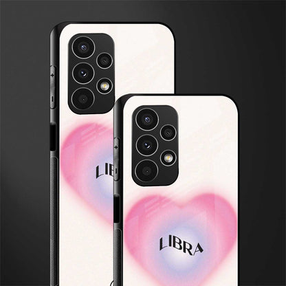 libra minimalistic back phone cover | glass case for samsung galaxy a13 4g