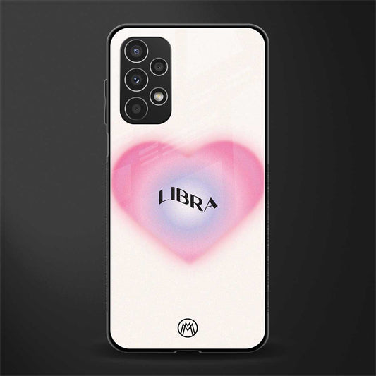 libra minimalistic back phone cover | glass case for samsung galaxy a13 4g