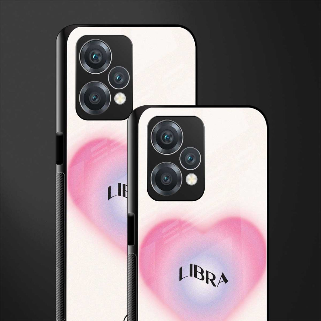 libra minimalistic back phone cover | glass case for oneplus nord ce 2 lite 5g