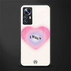 libra minimalistic back phone cover | glass case for xiaomi 12 pro