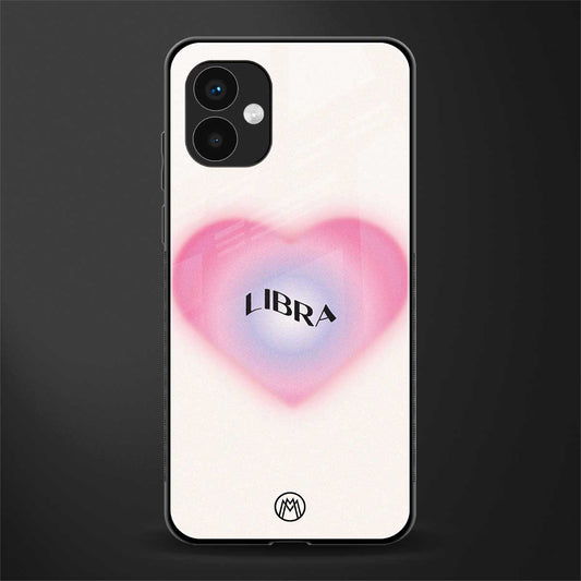 libra minimalistic back phone cover | glass case for samsung galaxy a04