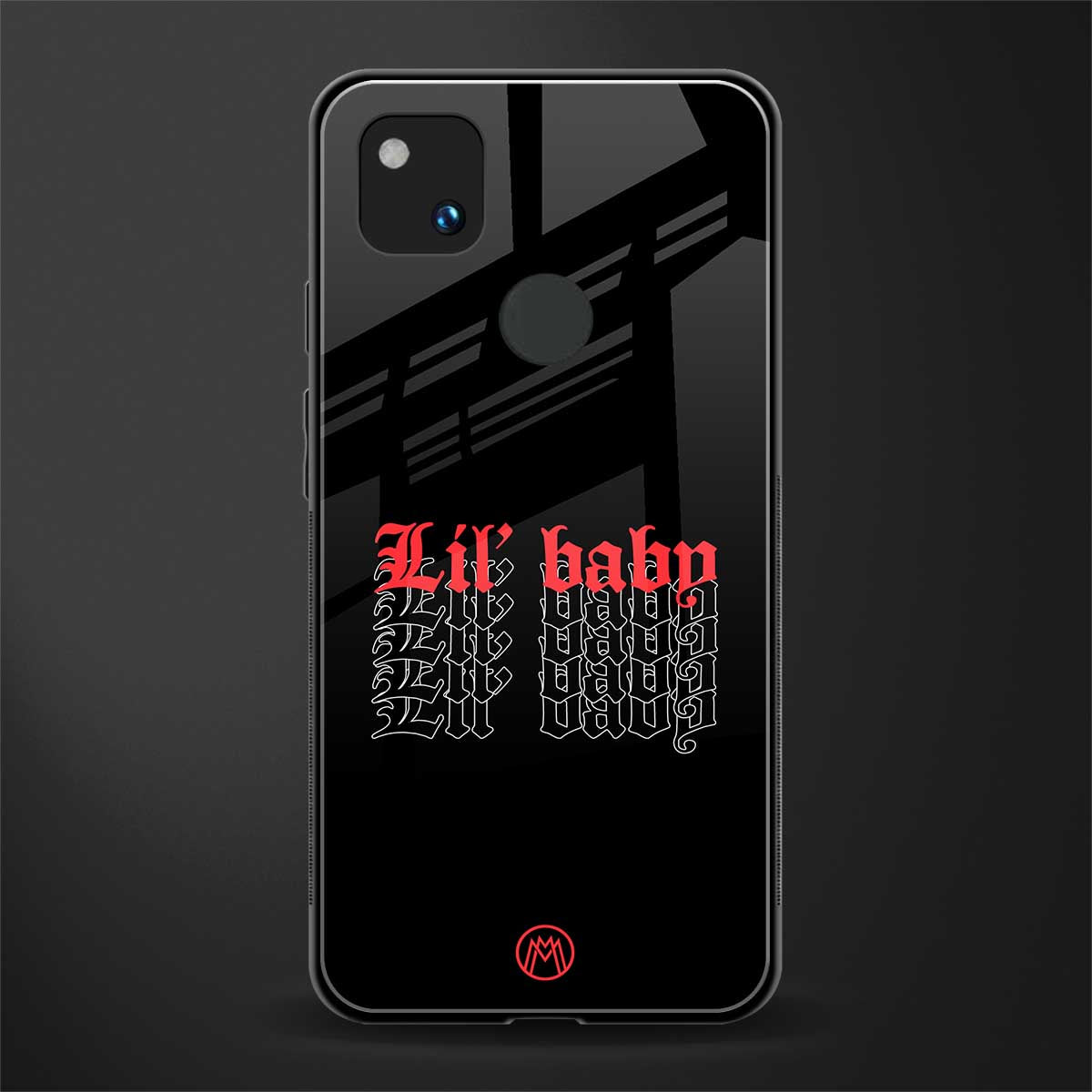 lil baby back phone cover | glass case for google pixel 4a 4g