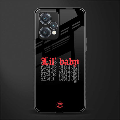 lil baby back phone cover | glass case for realme 9 pro 5g