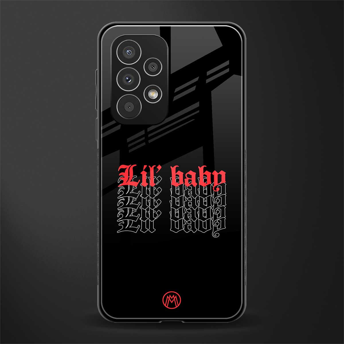 lil baby back phone cover | glass case for samsung galaxy a53 5g