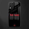 lil baby back phone cover | glass case for samsung galaxy m33 5g