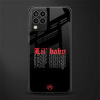 lil baby back phone cover | glass case for samsung galaxy m33 5g