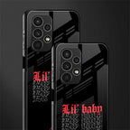 lil baby back phone cover | glass case for samsung galaxy a13 4g