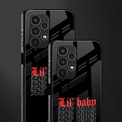 lil baby back phone cover | glass case for samsung galaxy a13 4g