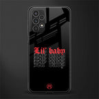 lil baby back phone cover | glass case for samsung galaxy a13 4g
