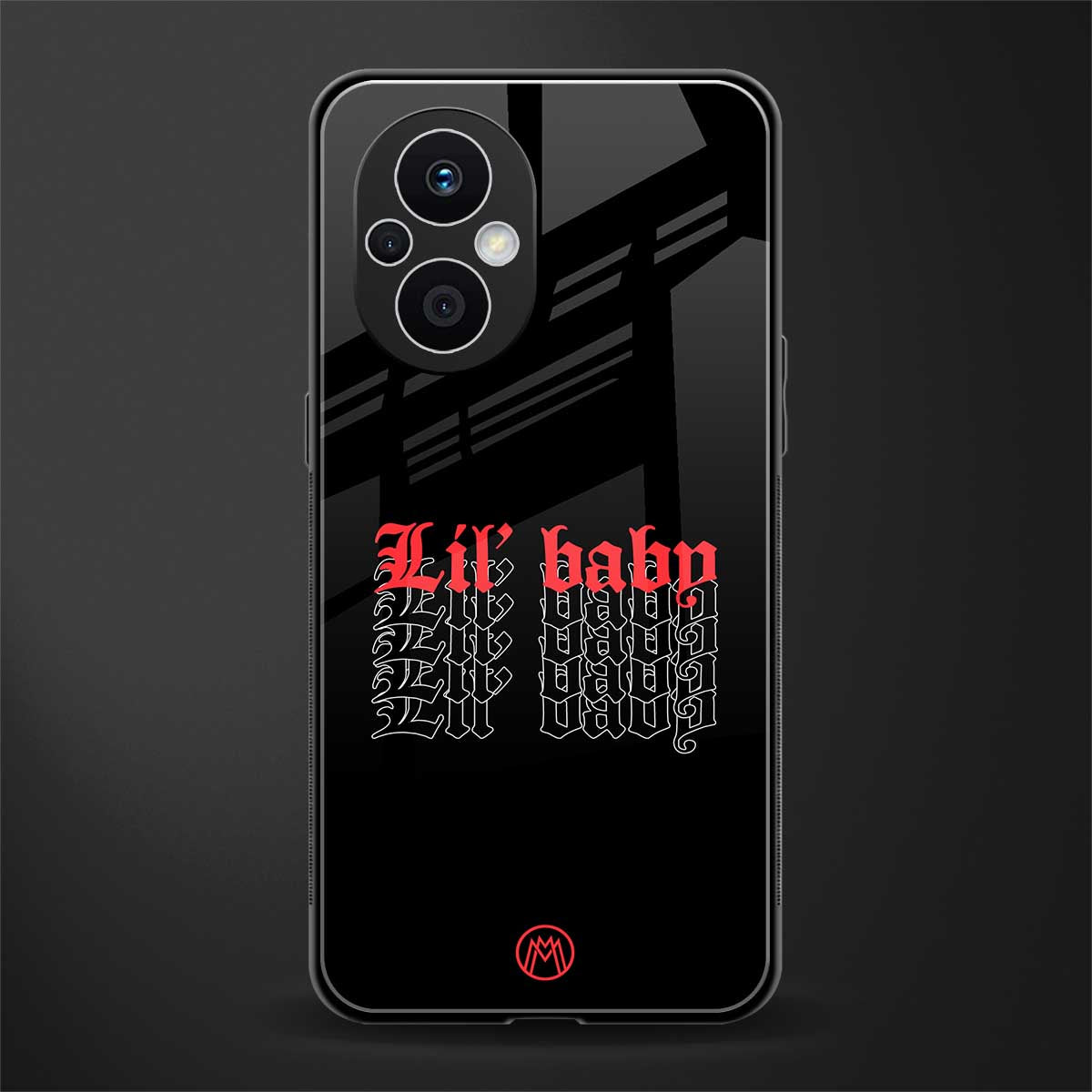 lil baby back phone cover | glass case for oppo f21 pro 5g