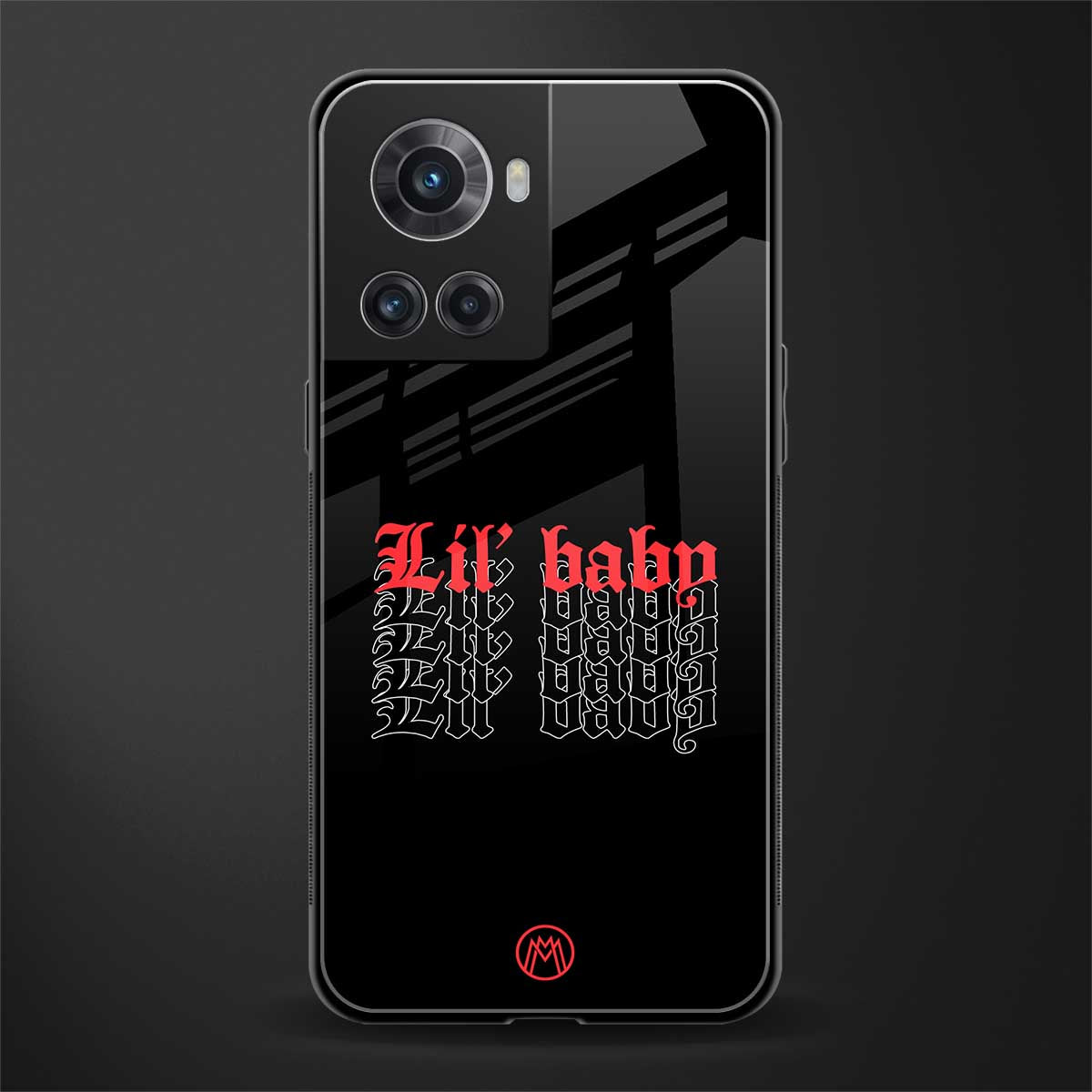 lil baby back phone cover | glass case for oneplus 10r 5g