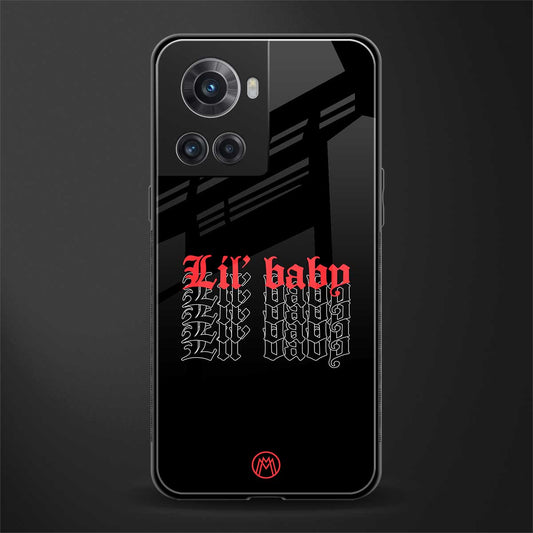 lil baby back phone cover | glass case for oneplus 10r 5g