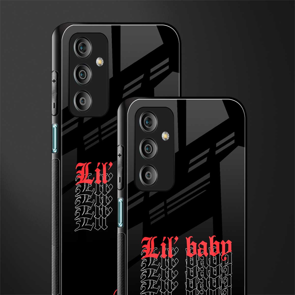 lil baby back phone cover | glass case for samsung galaxy f23 5g
