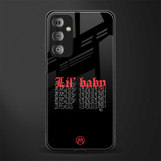 lil baby back phone cover | glass case for samsung galaxy f23 5g