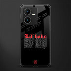 lil baby back phone cover | glass case for vivo y22
