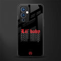 lil baby back phone cover | glass case for oneplus 9
