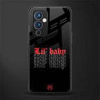 lil baby back phone cover | glass case for oneplus 9