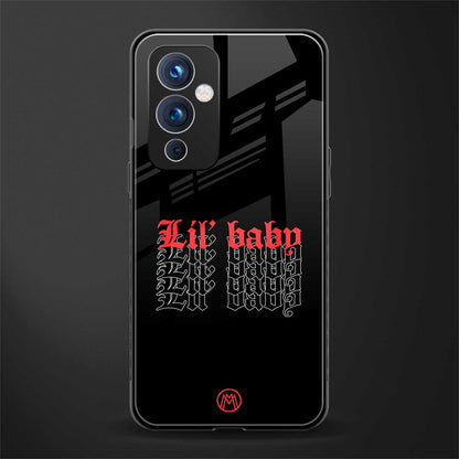 lil baby back phone cover | glass case for oneplus 9