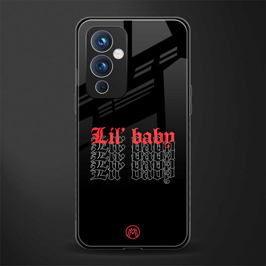lil baby back phone cover | glass case for oneplus 9
