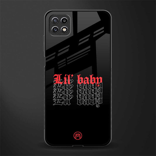 lil baby back phone cover | glass case for samsung galaxy f42