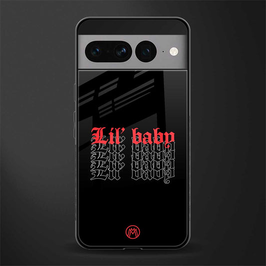 lil baby back phone cover | glass case for google pixel 7 pro