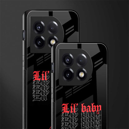 lil baby back phone cover | glass case for oneplus 11