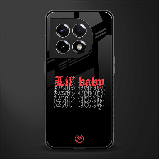 lil baby back phone cover | glass case for oneplus 11
