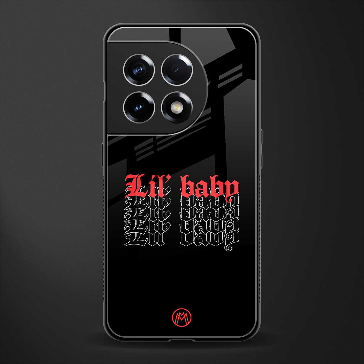 lil baby back phone cover | glass case for oneplus 11r