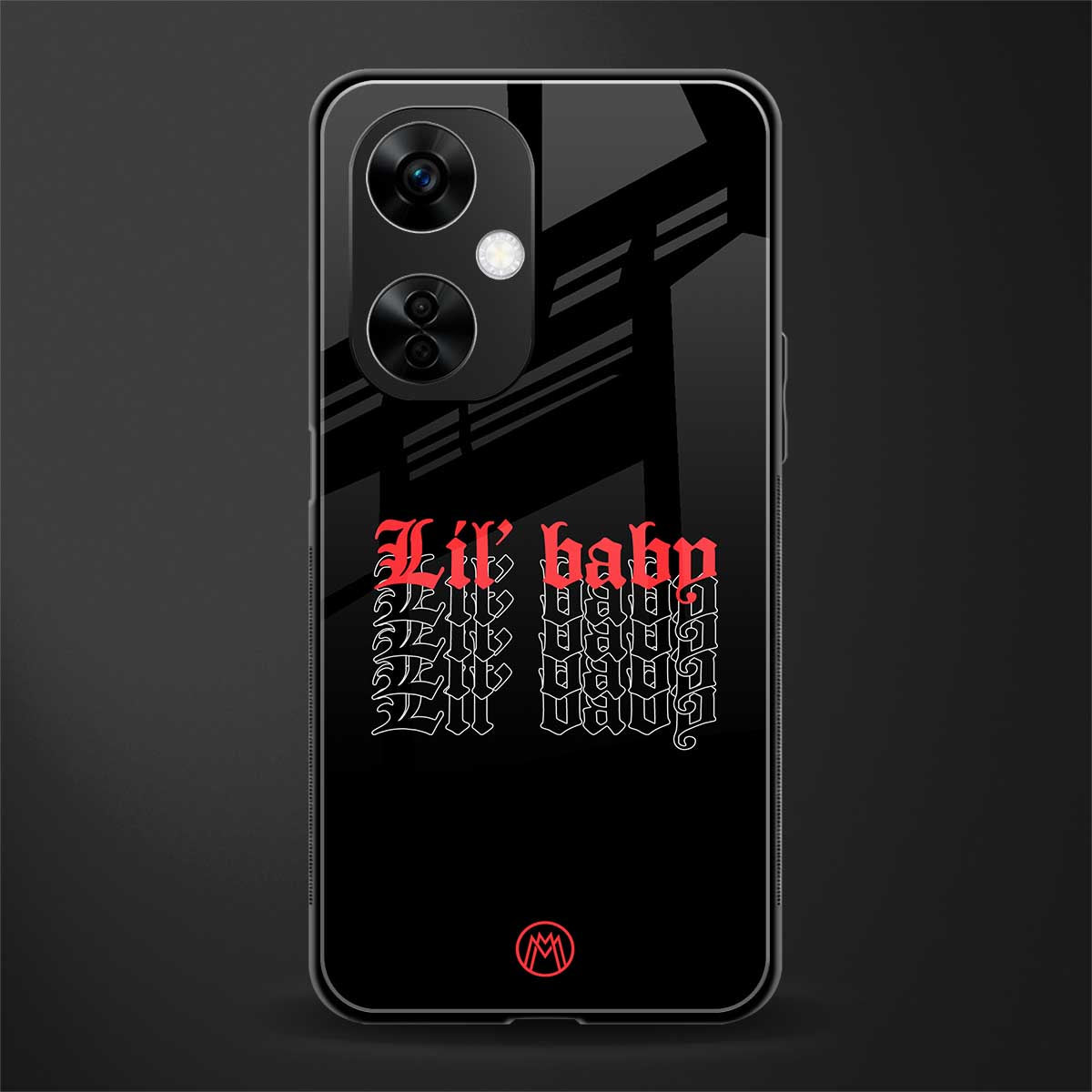 lil baby back phone cover | glass case for oneplus nord ce 3 lite