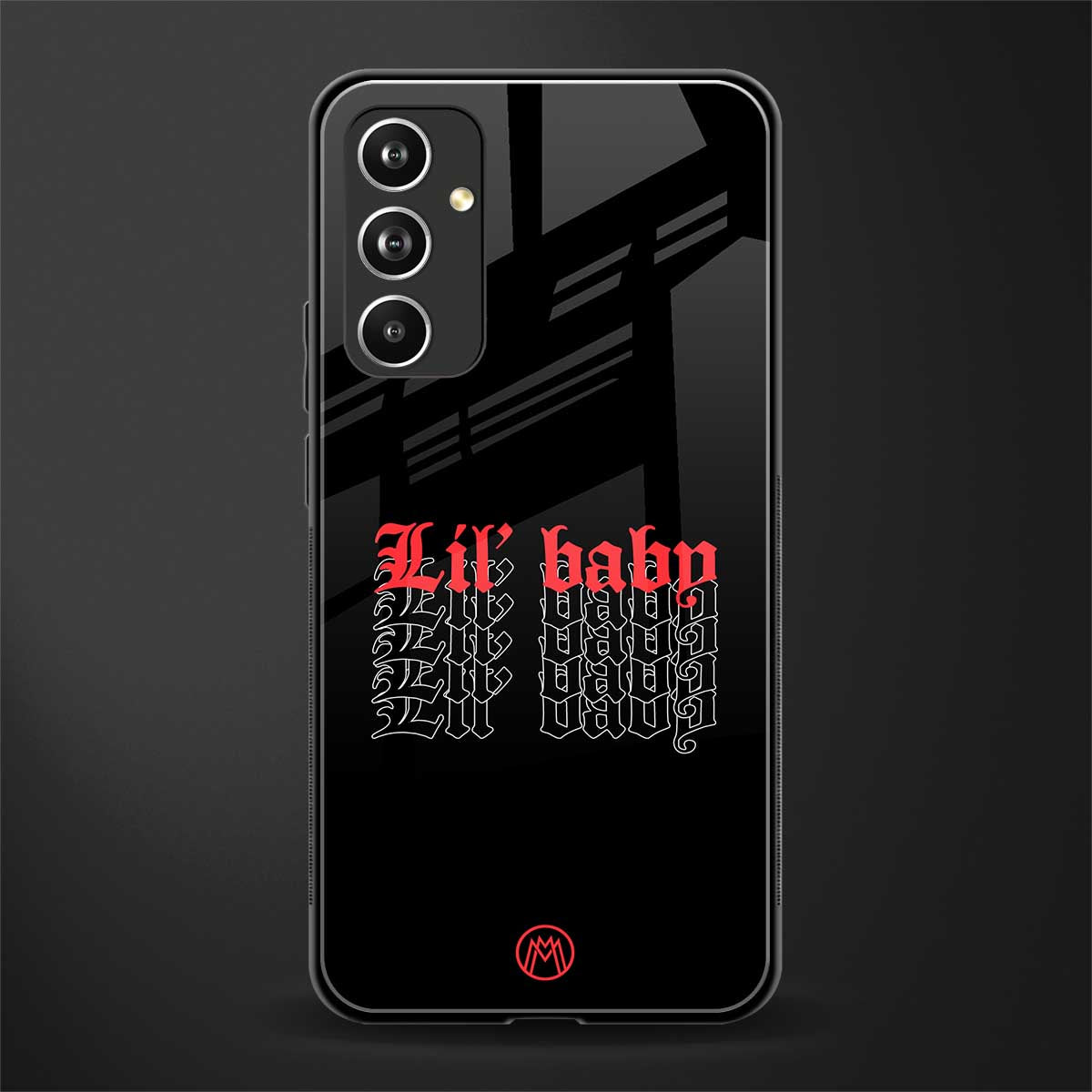 lil baby back phone cover | glass case for samsung galaxy a54 5g