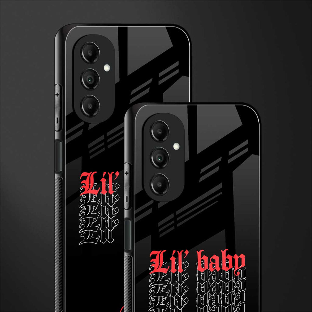 lil baby back phone cover | glass case for samsung galaxy a14 5g