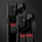 lil baby back phone cover | glass case for samsung galaxy a14 5g