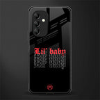 lil baby back phone cover | glass case for samsung galaxy a14 5g