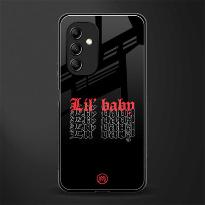 lil baby back phone cover | glass case for samsung galaxy a14 5g