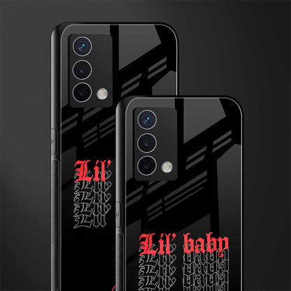lil baby back phone cover | glass case for oppo a74 4g