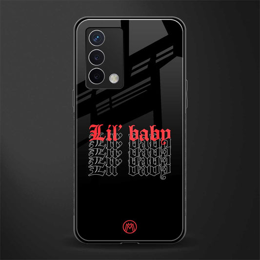 lil baby back phone cover | glass case for oppo a74 4g