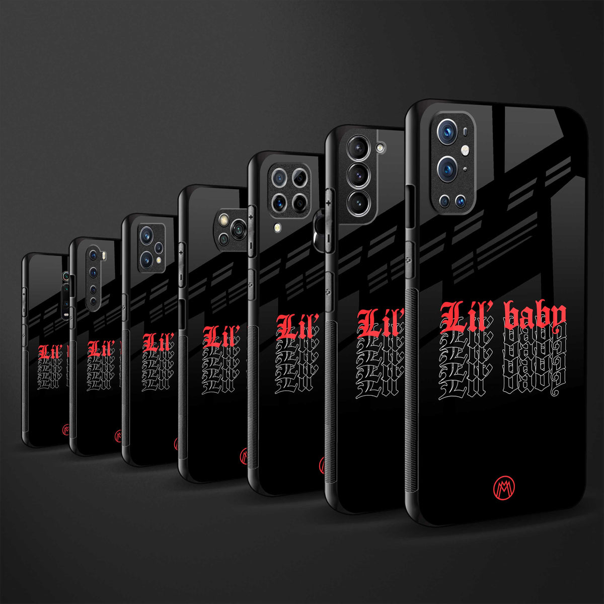 lil baby back phone cover | glass case for iQOO 9 Pro