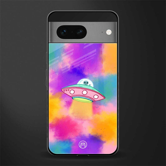 lil colourful alien back phone cover | glass case for google pixel 7