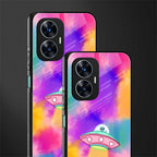 lil colourful alien back phone cover | glass case for realme c55