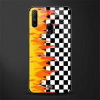 lil flames wild mode glass case for realme narzo 10a image