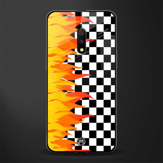 lil flames wild mode glass case for oppo k3 image